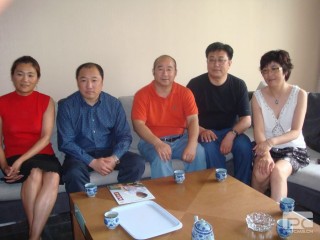与卢禹舜、范扬、潘金玲等老师在北京