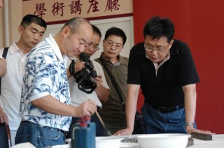 与范扬导师在逸云斋