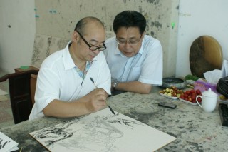 与范扬导师在虹范堂