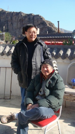 与范扬导师在一起