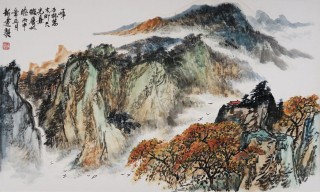 一峰石林万木仰天