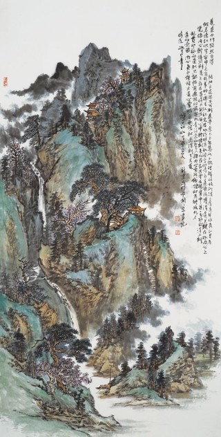 莲累而行陶然自得