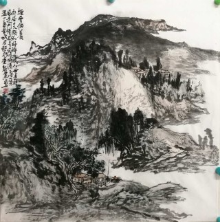 烟云供养图